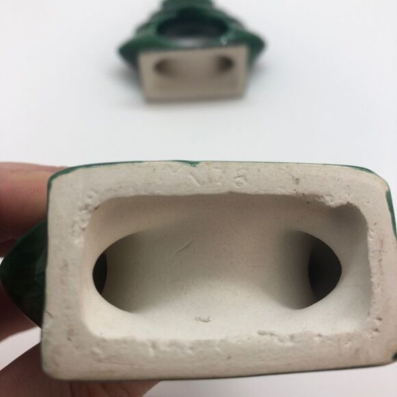 𝅺christmas napkin holders tree set of 2 1978 - Picture 3 of 3